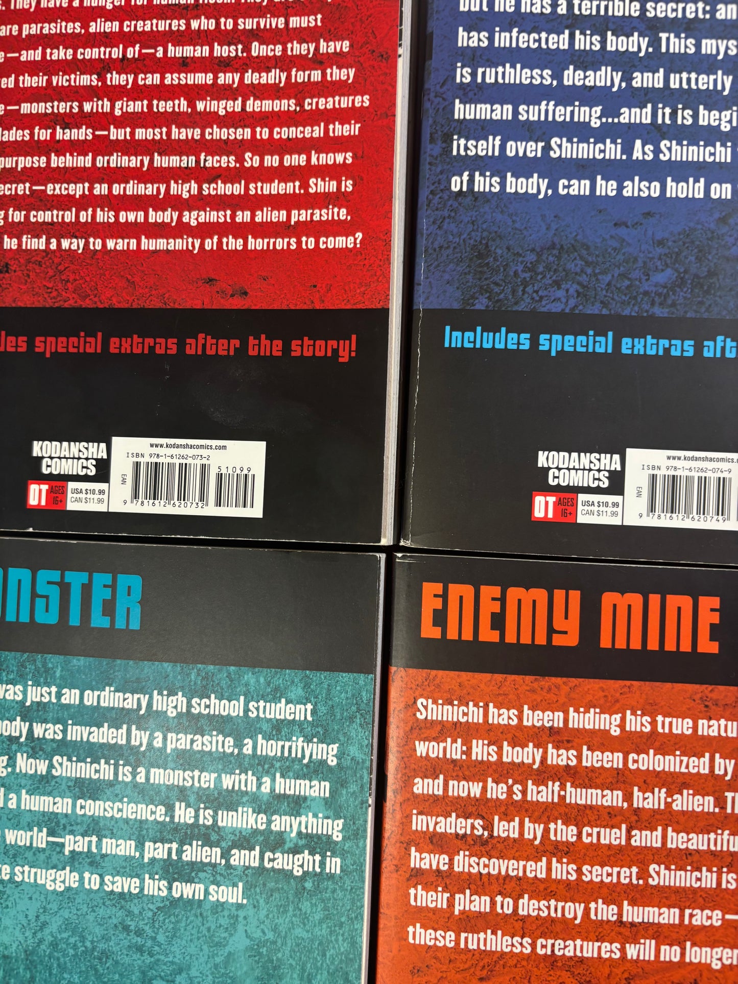 Parasyte 1-8 Full Set