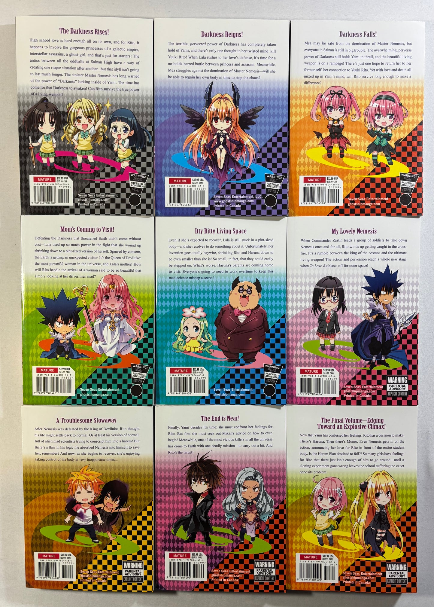 To LoveRu Darkness 1-18 Full Set