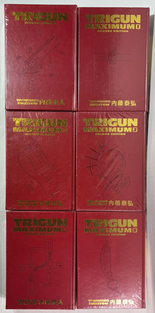 Trigun with Trigun Maximum Deluxe Edition 1-5