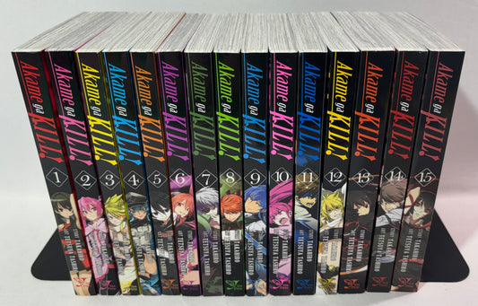 Akame Ga Kill Volumes 1-15 Full Set