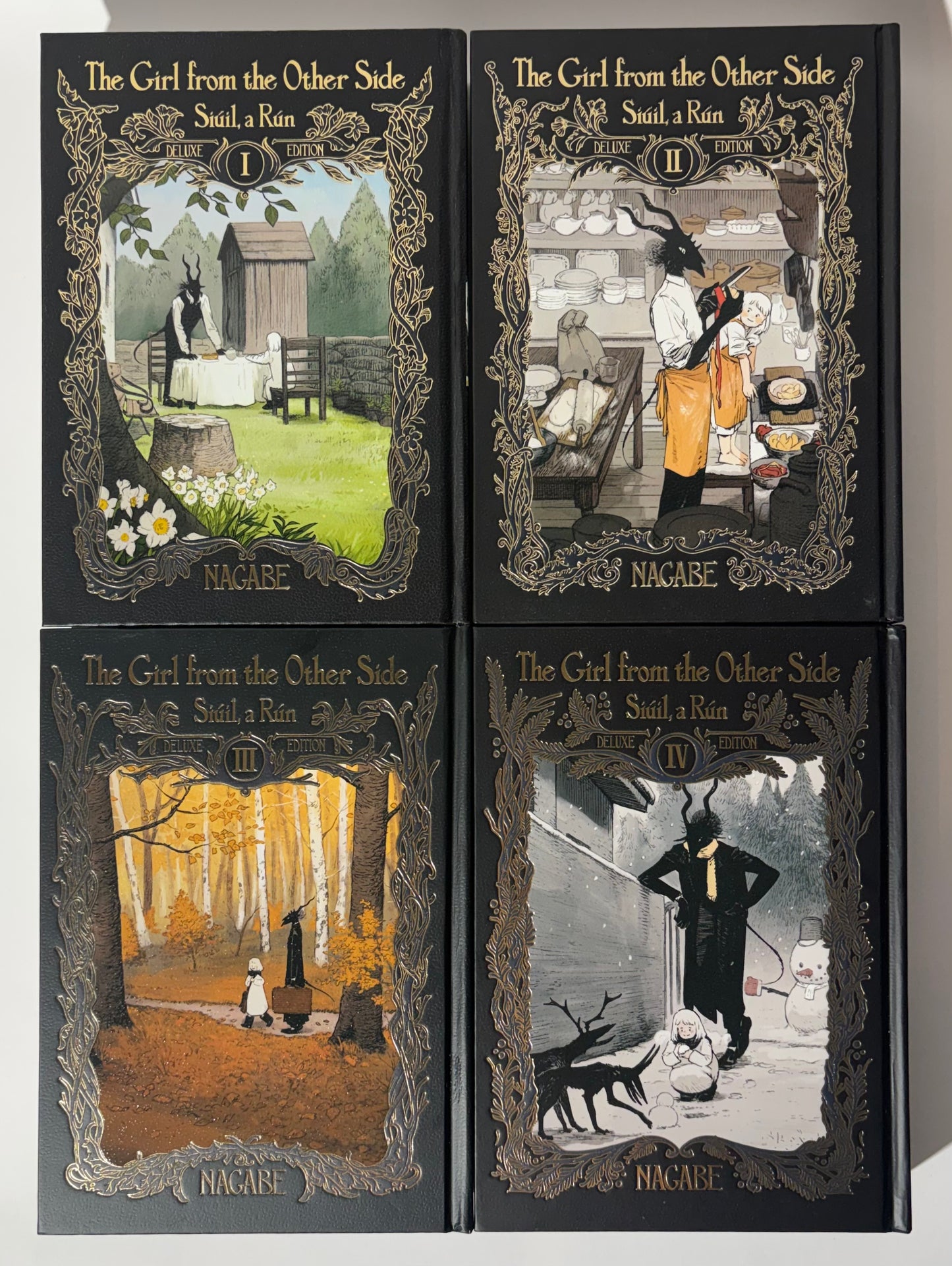 The Girl From the Other Side Deluxe Editions 1-4