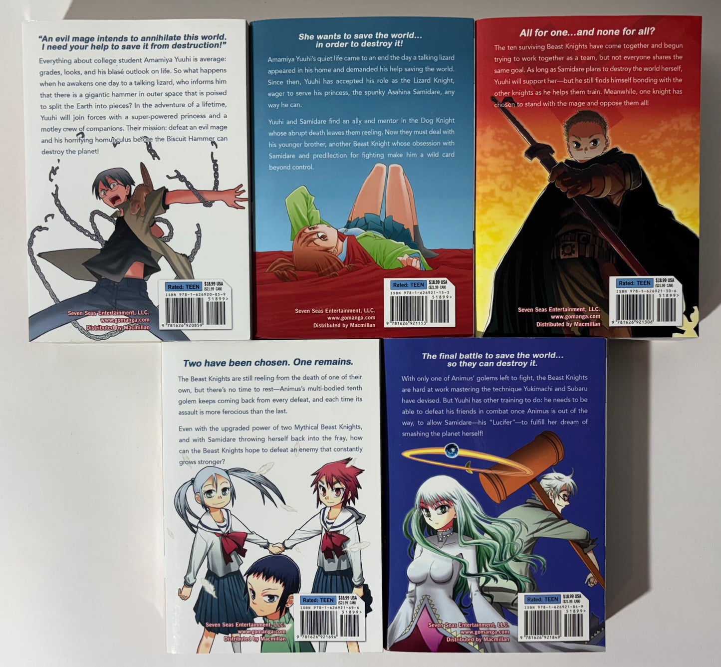 Lucifer and the Biscuit Hammer 1-10
