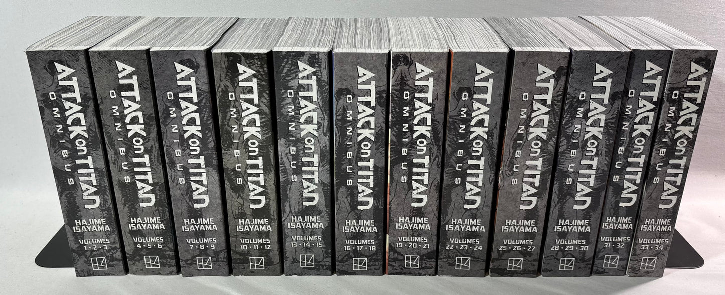 Attack on Titan Omnibus 1-12