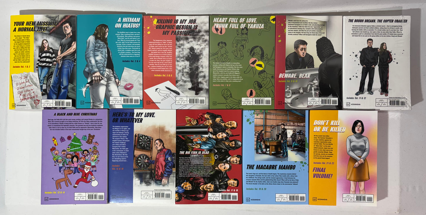 The Fable Omnibus 1-11 Full Set