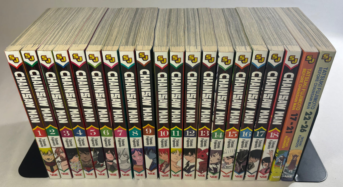 Chainsaw Man 1-18 Look Back 17-21, 22-26 Bundle Set