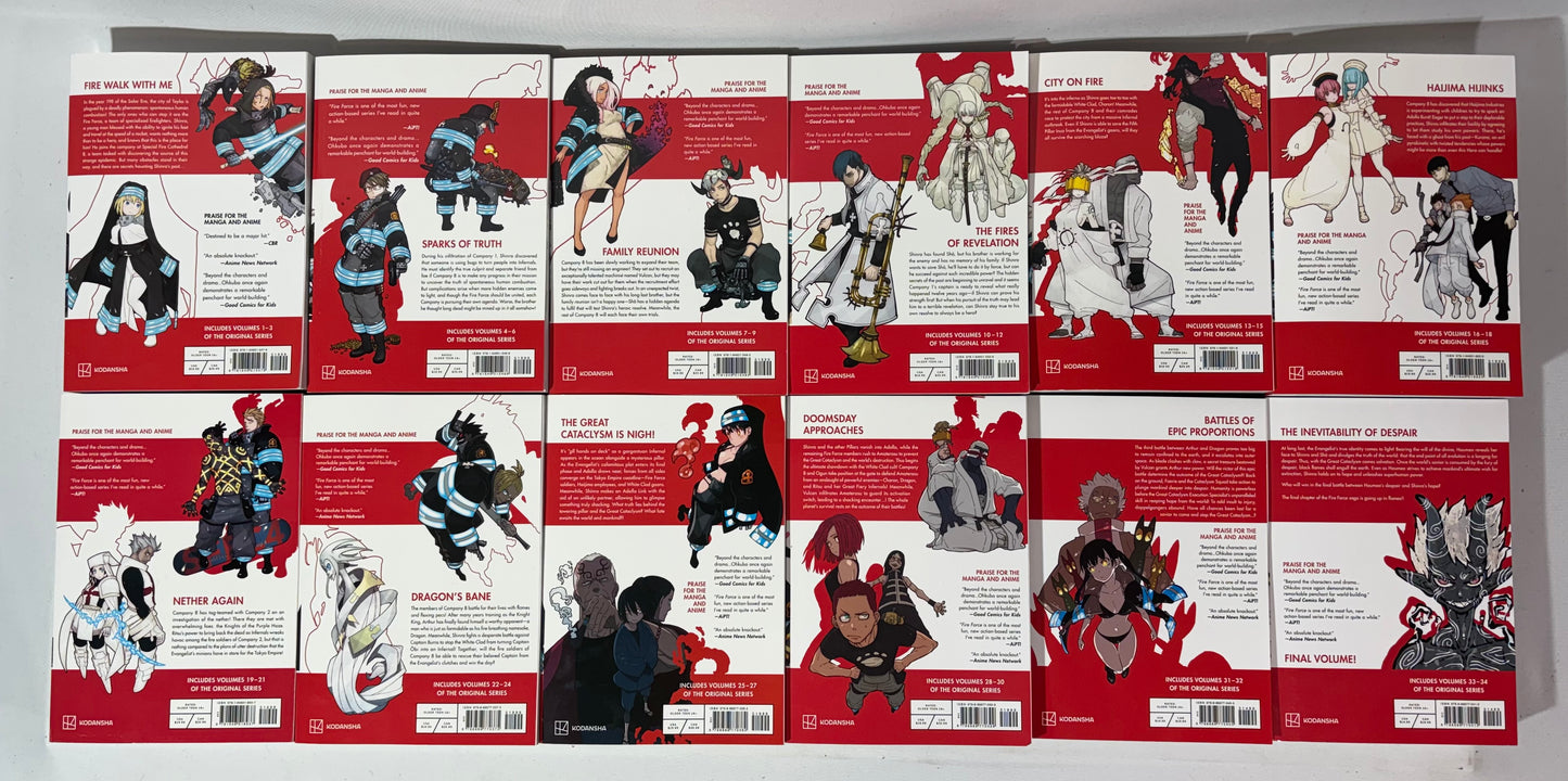 Fire Force Omnibus 1-12