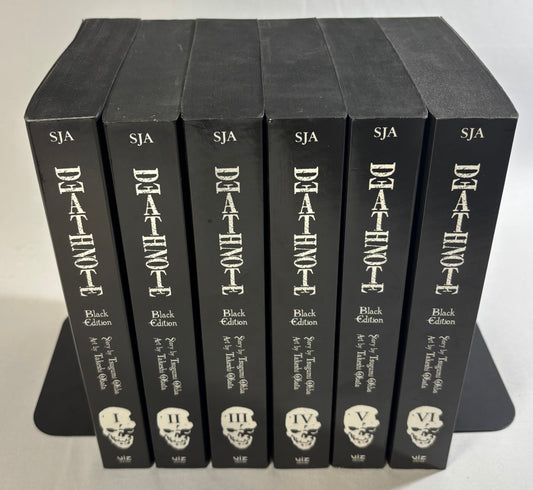 Death Note Black Edition 1-6 Full Set