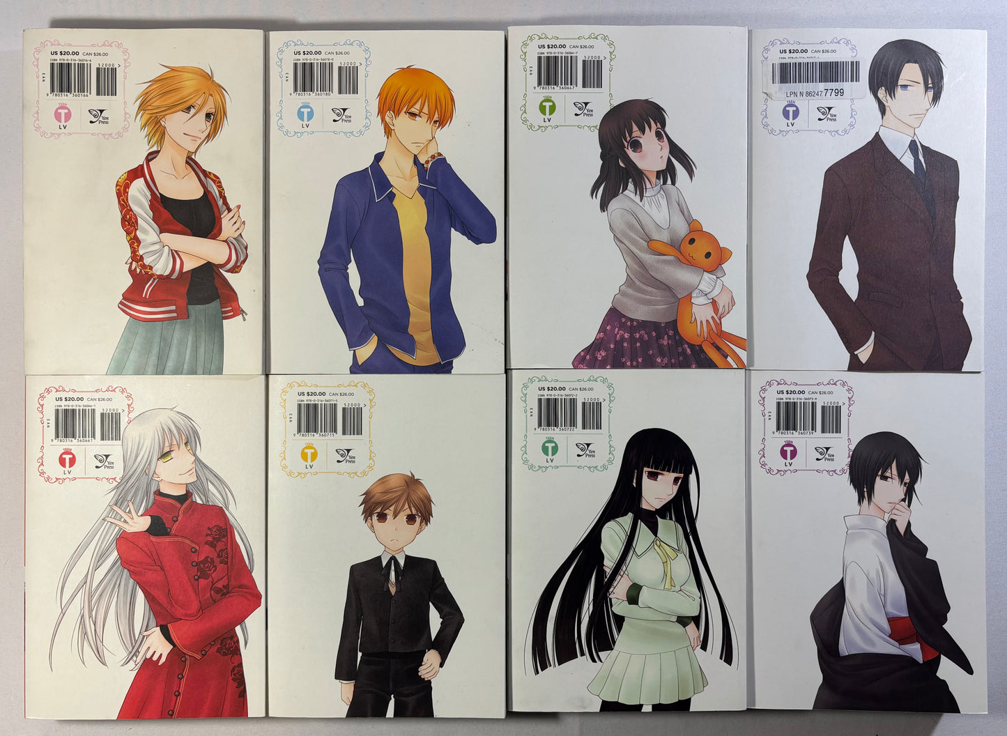 Fruits Basket 1-12 Full Set Fruits Basket Another 1-4 Complete Bundle