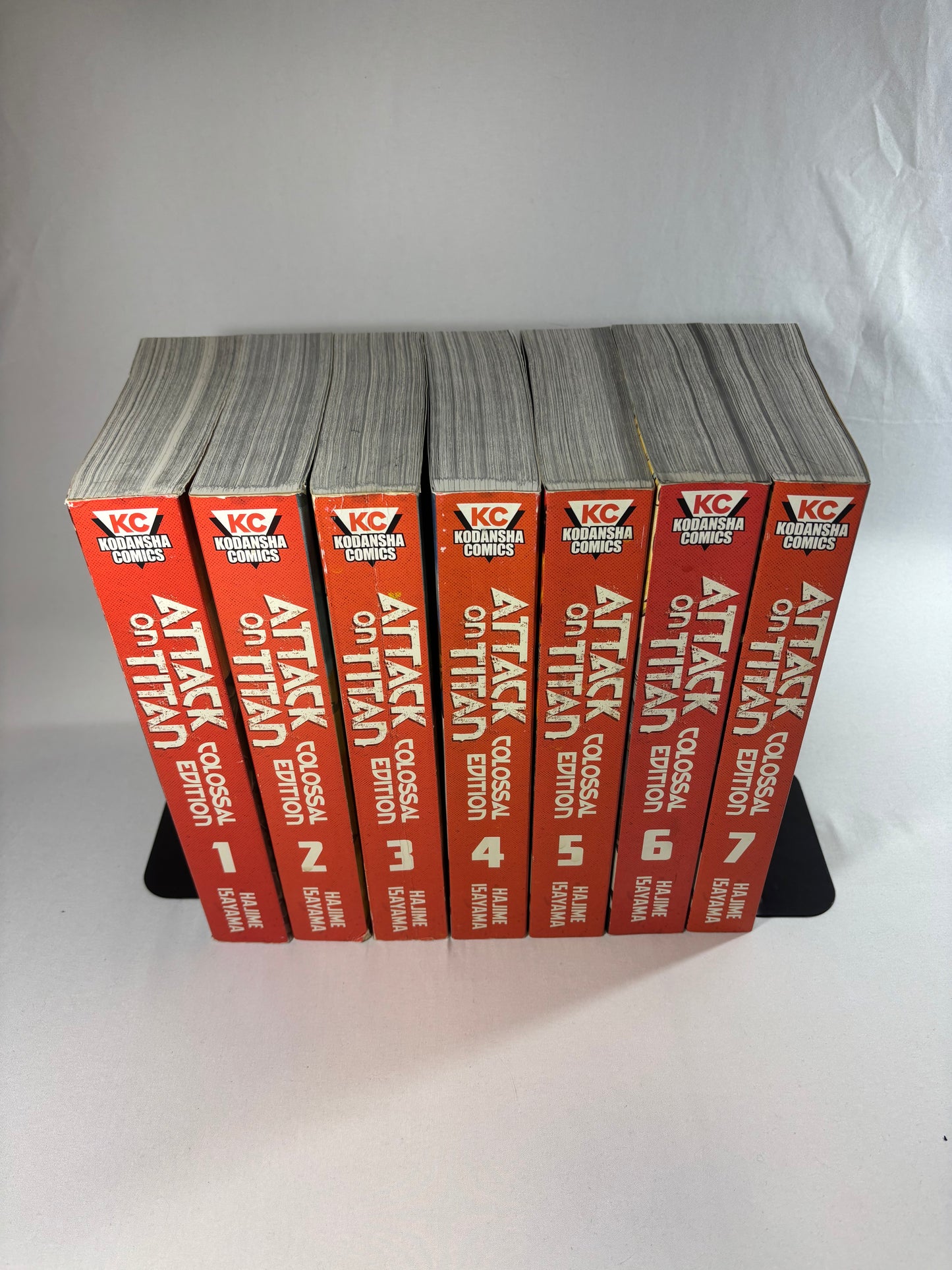 Attack on Titan Colossal Edition Volumes 1-7