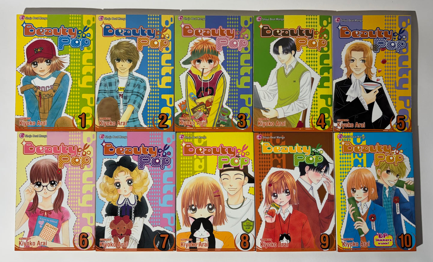 Beauty Pop 1-10 Full Set