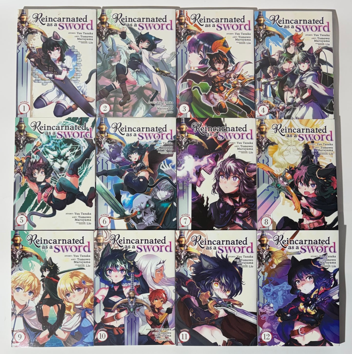 Reincarnated As A Sword Manga Volumes 1-12
