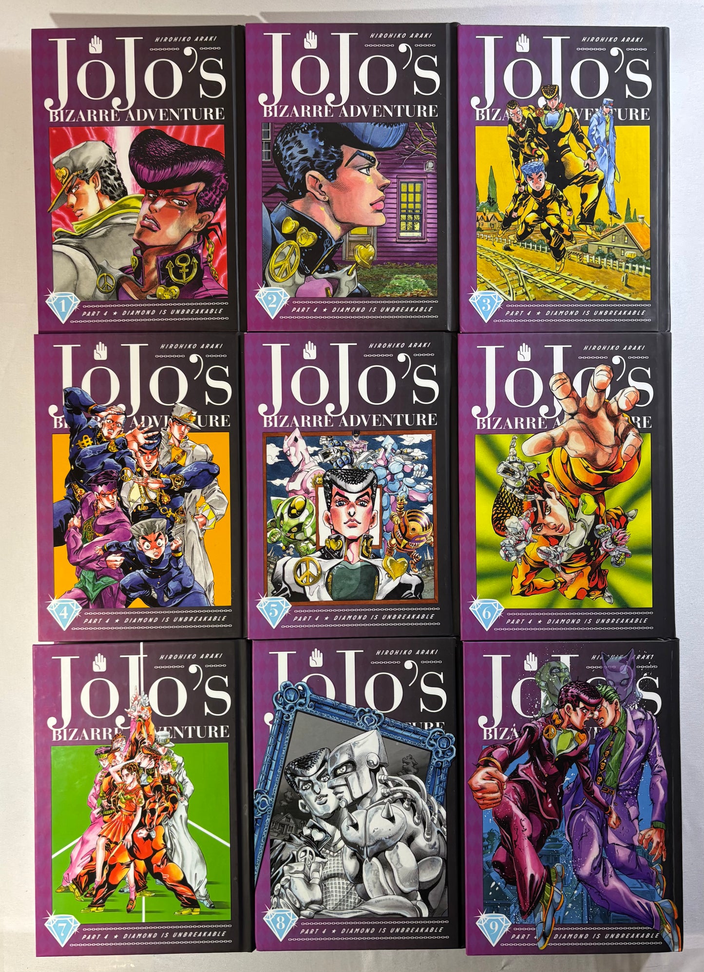 Jojo's Bizarre Adventure Parts 1-5 Bundle Set