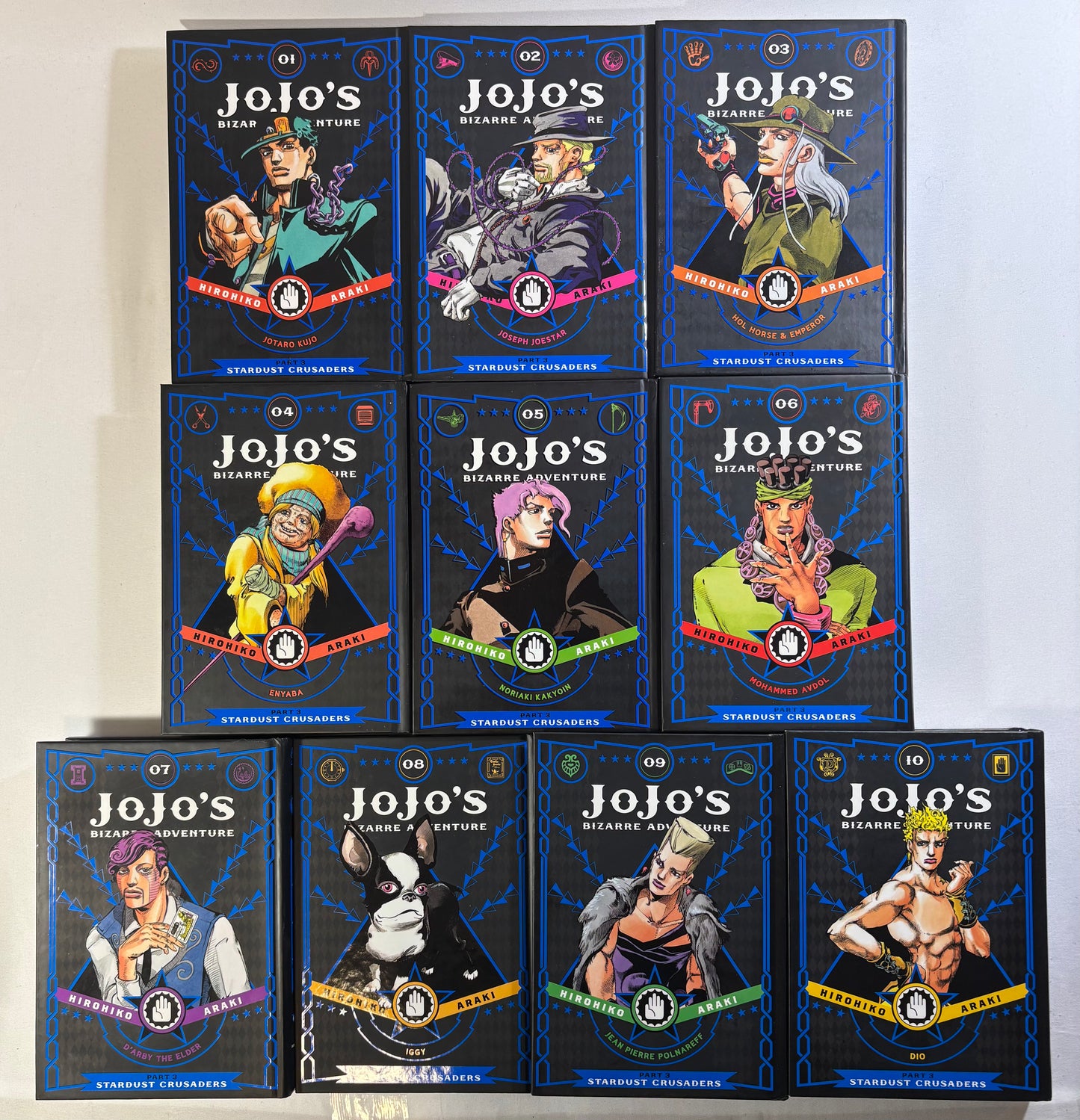 Jojo's Bizarre Adventure Parts 1-5 Bundle Set