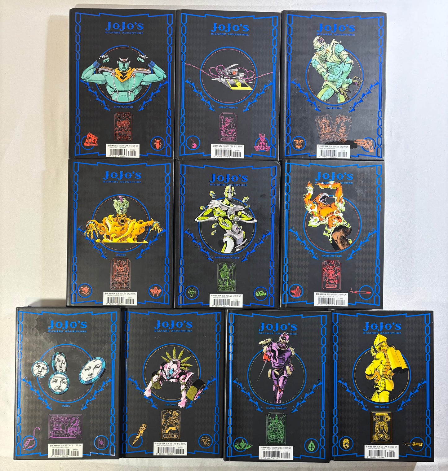 Jojo's Bizarre Adventure Parts 1-5 Bundle Set