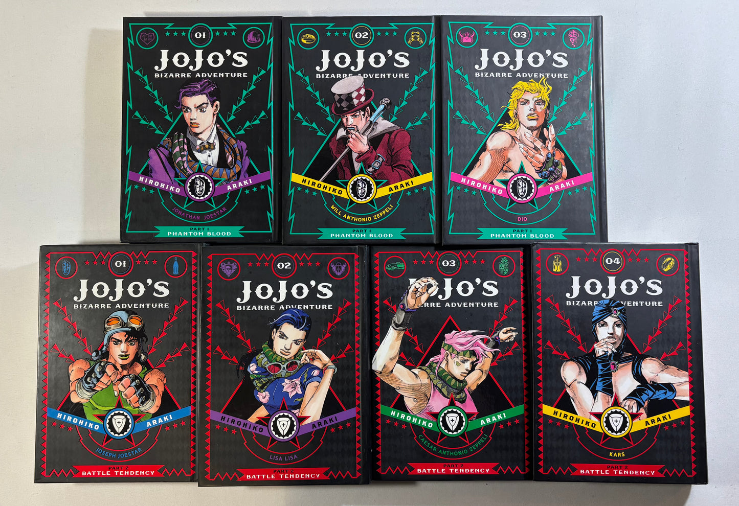 Jojo's Bizarre Adventure Parts 1-5 Bundle Set