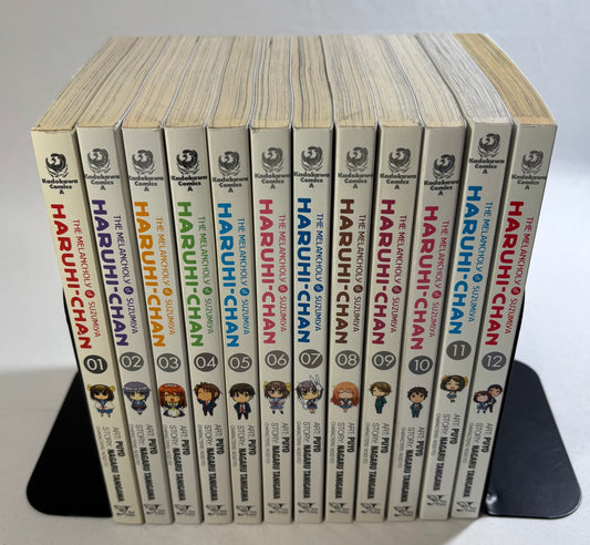 The Melancholy of Suzumiya Haruhi-Chan 1-12 Complete Set