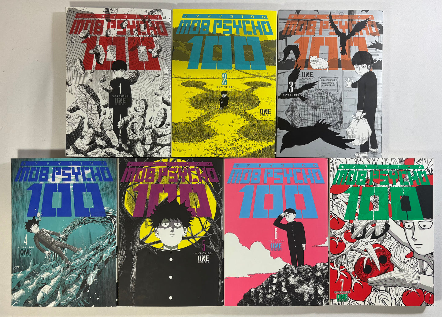 Mob Psycho 100 1-13 with Reigen Bundle Set