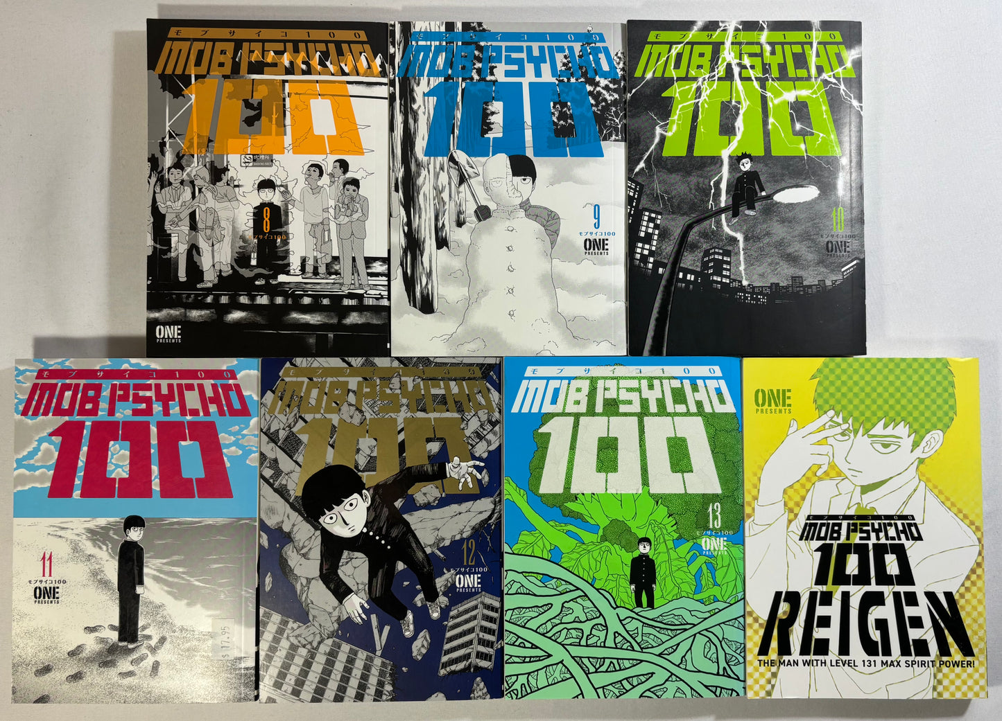 Mob Psycho 100 1-13 with Reigen Bundle Set