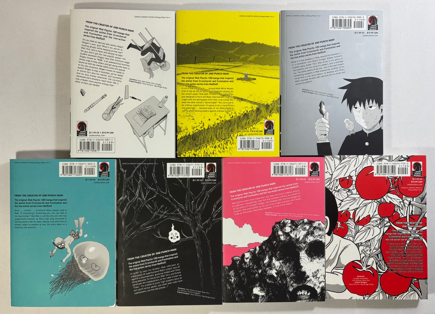 Mob Psycho 100 1-13 with Reigen Bundle Set