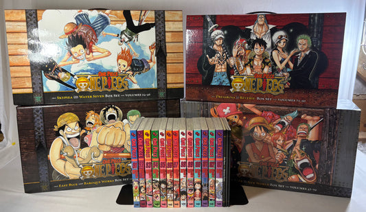 One Piece Box Sets 1-4 Volumes 1-103 Bundle Set