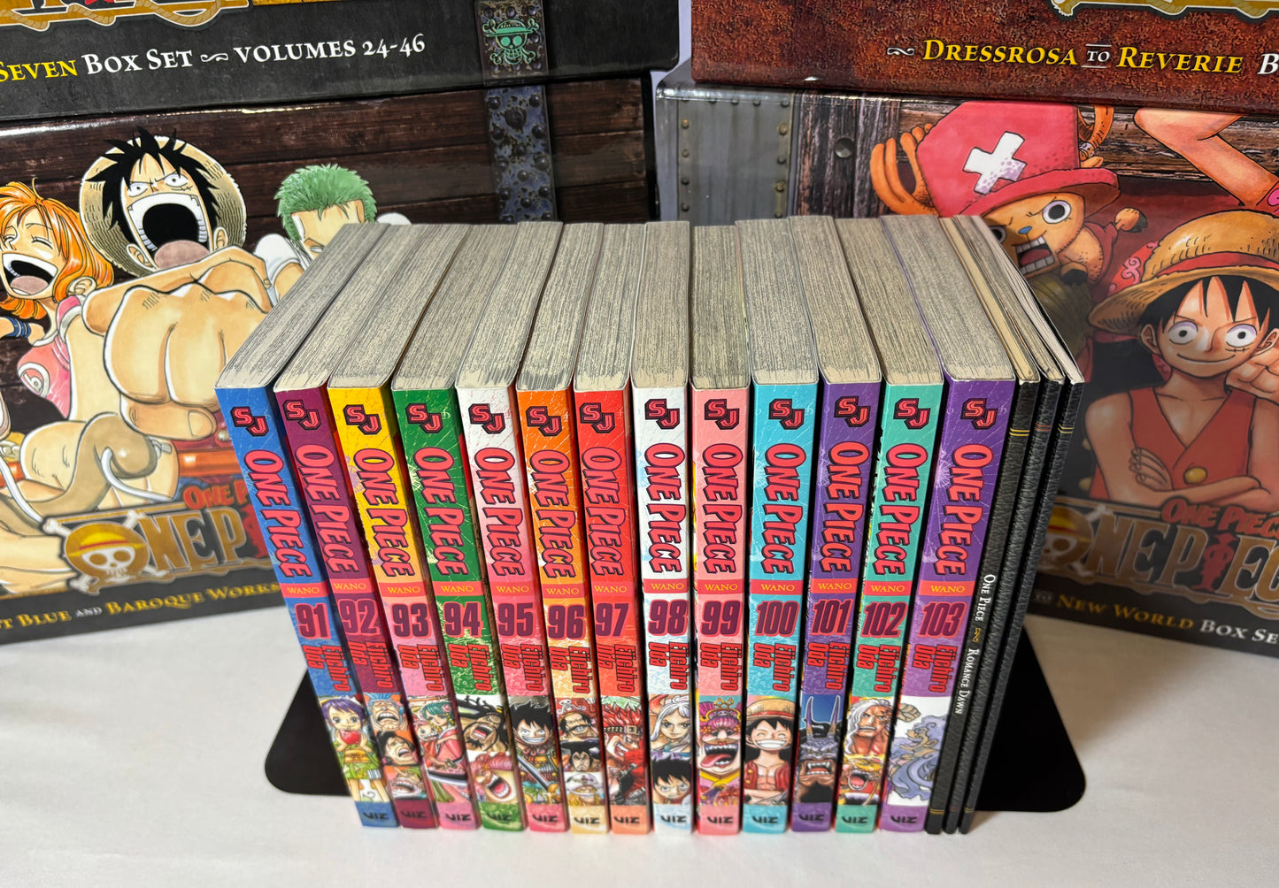 One Piece Box Sets 1-4 Volumes 1-103 Bundle Set