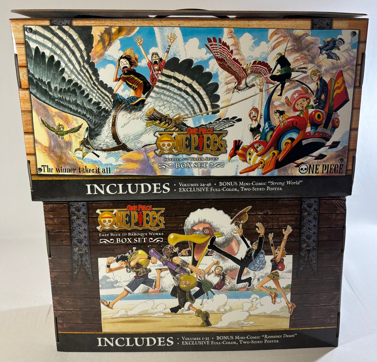 One Piece Box Sets 1-4 Volumes 1-103 Bundle Set