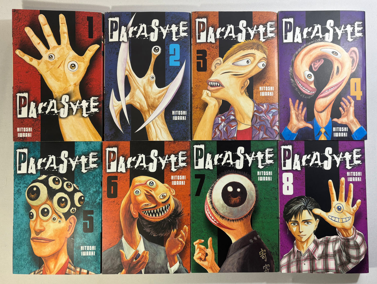 Parasyte 1-8 Full Set