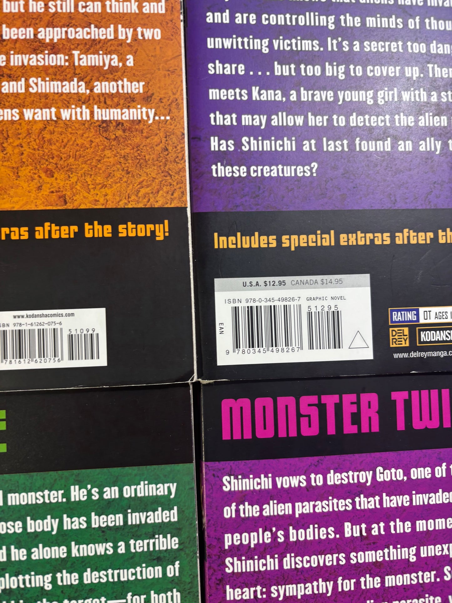 Parasyte 1-8 Full Set