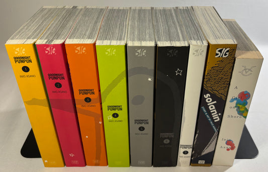 Goodnight Punpun 1-7 Full Set with Solanin and a Girl on the Shore Bundle