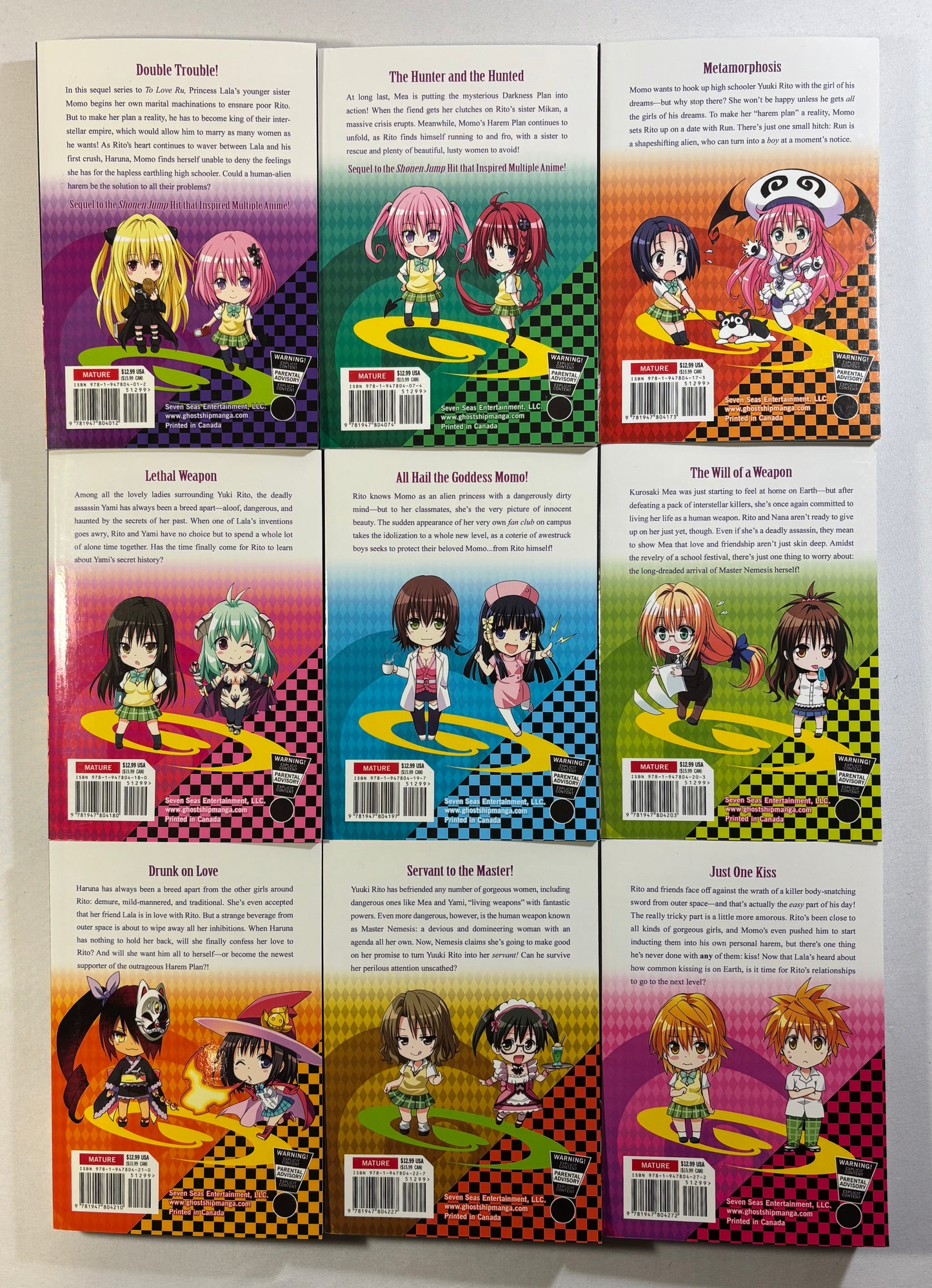 To LoveRu Darkness 1-18 Full Set